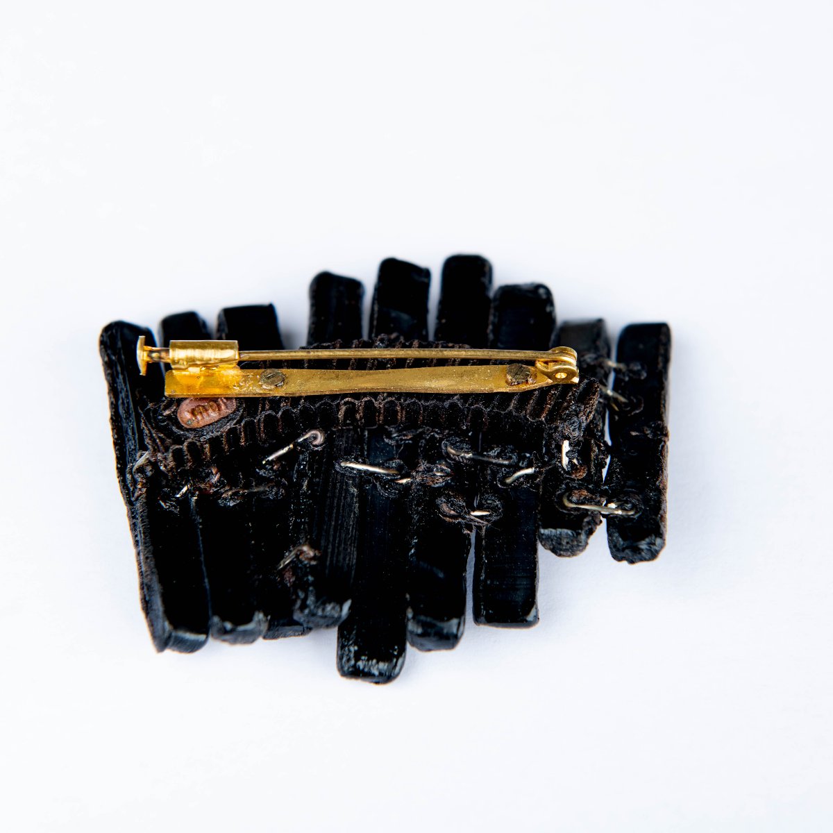 Broche En résine de Talosel De Line Vautrin Signé Roi, France, 1960-photo-1