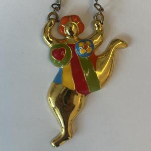 Pendentif "Nana" - 2002 de Niki de SAINT PHALLE JNF production