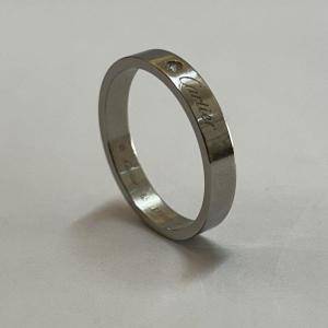 Alliance C de Cartier, largeur 4 mm, 1 diamant