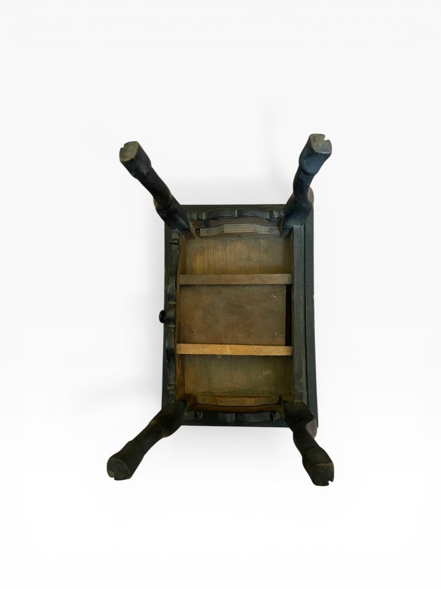 Table de maîtrise miniature, style Louis XV, fin XIXe-photo-4