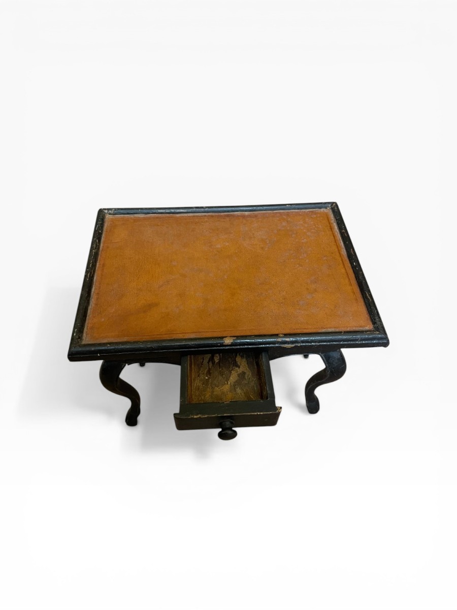 Table de maîtrise miniature, style Louis XV, fin XIXe-photo-1