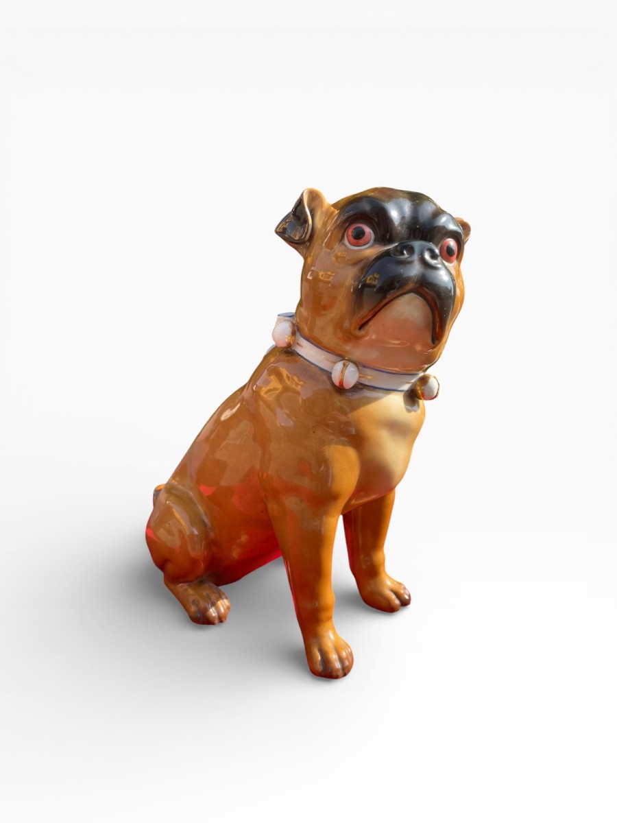 Glazed Ceramic Figurine, 20th Century