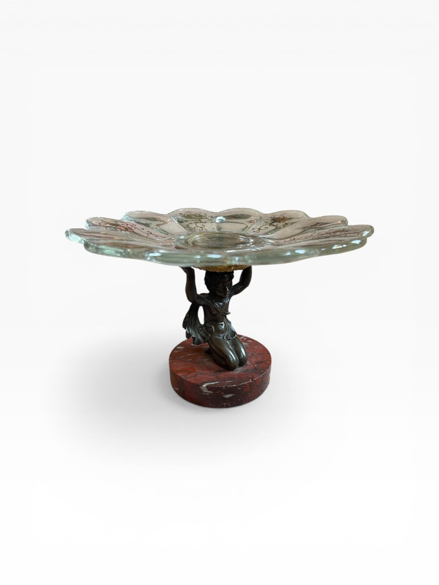 Bronze, Glass And Marble 