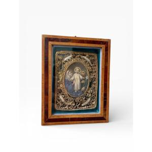 Reliquaire du XIXᵉ siècle – Sainte Famille – Paperolles
