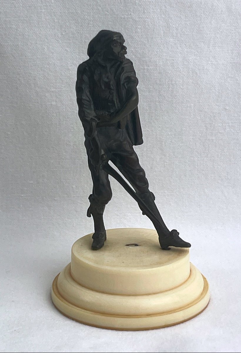 Statuette, Bronze Figurine, Scaramouche, Sganarelle...