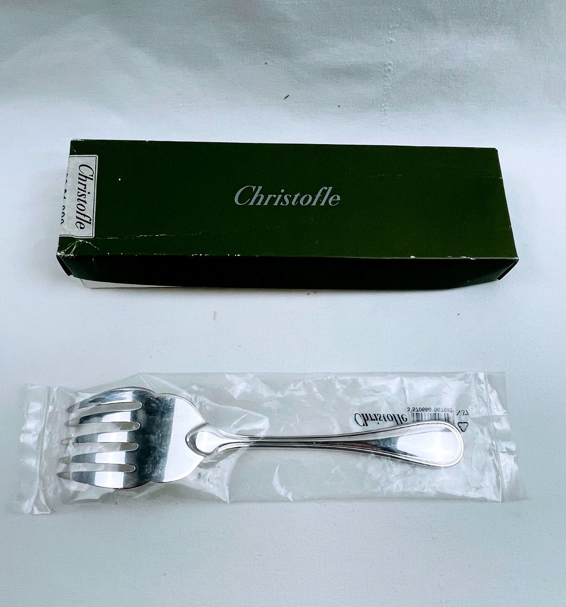 Fourchette De Service à Poisson Christofle Modèle Albi Neuve-photo-4