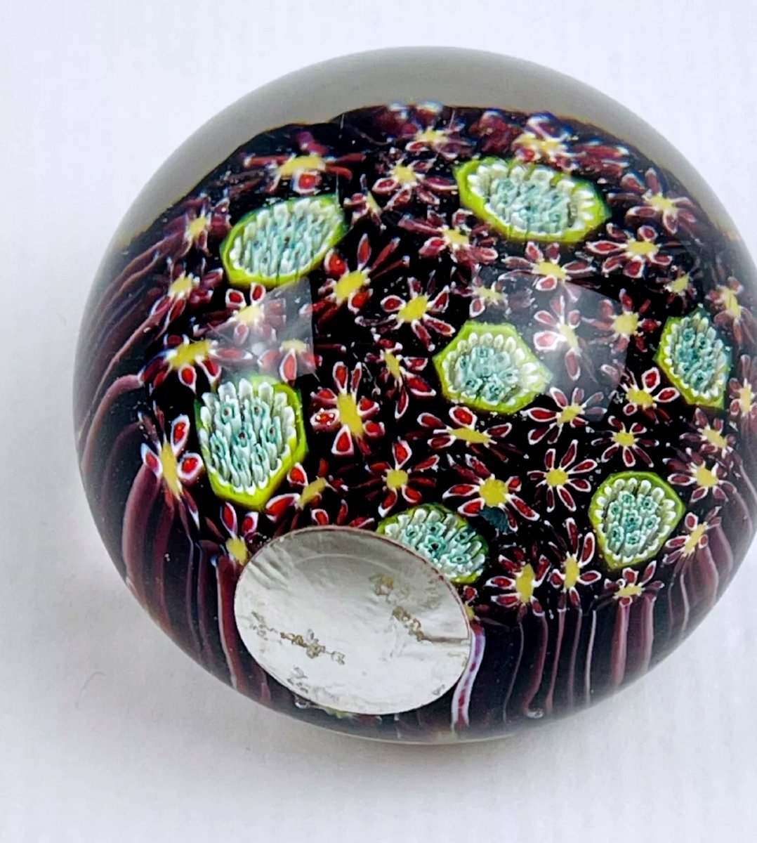 Small Paperweight, Murano Sulfide-photo-2