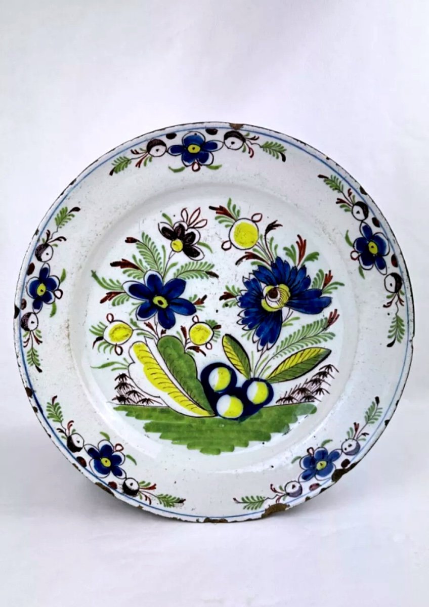 Large 18th Century Delftware Dish No.2