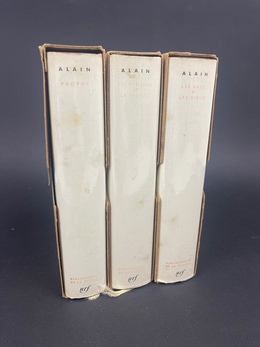 La Pléiade - Alain - 3 Volumes-photo-2
