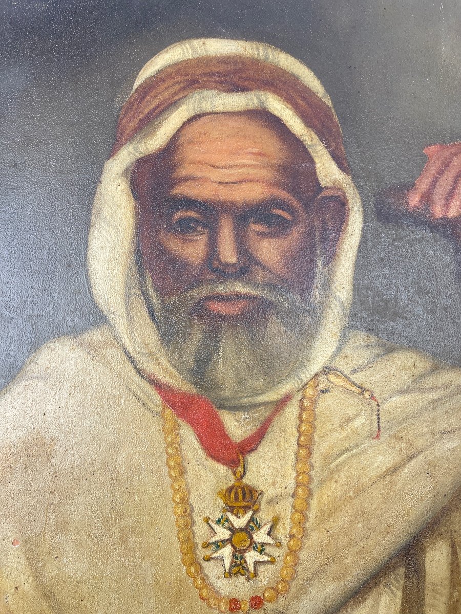 Huile Sur Isorel, Vieux Marabout à La Légion d'Honneur, Algérie Début 20ème-photo-4