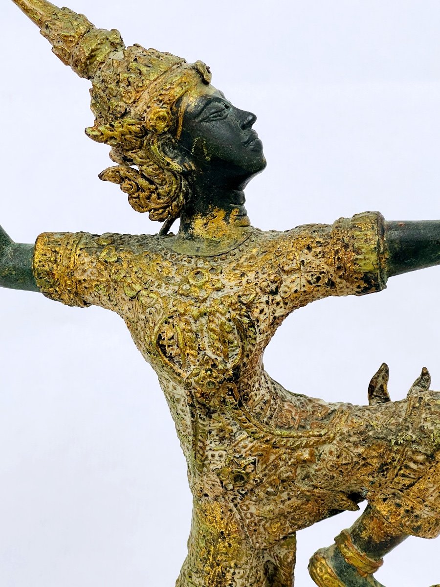 Bronze Figurine Of Prince Rama-photo-3