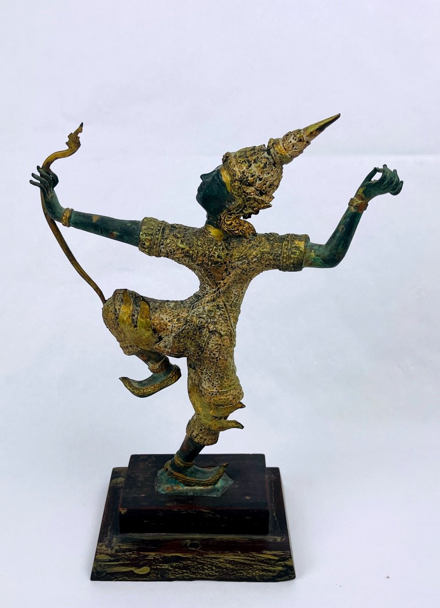 Bronze Figurine Of Prince Rama-photo-1