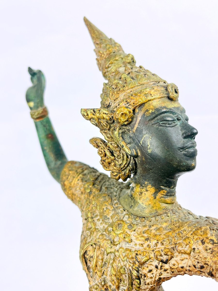Bronze Figurine Of Prince Rama-photo-2