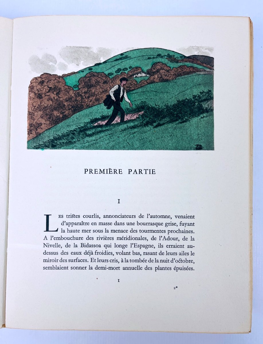 Pierre Loti Ramuntcho Illustrations By Pierre Brissaud Calmann-lévy 1937-photo-3