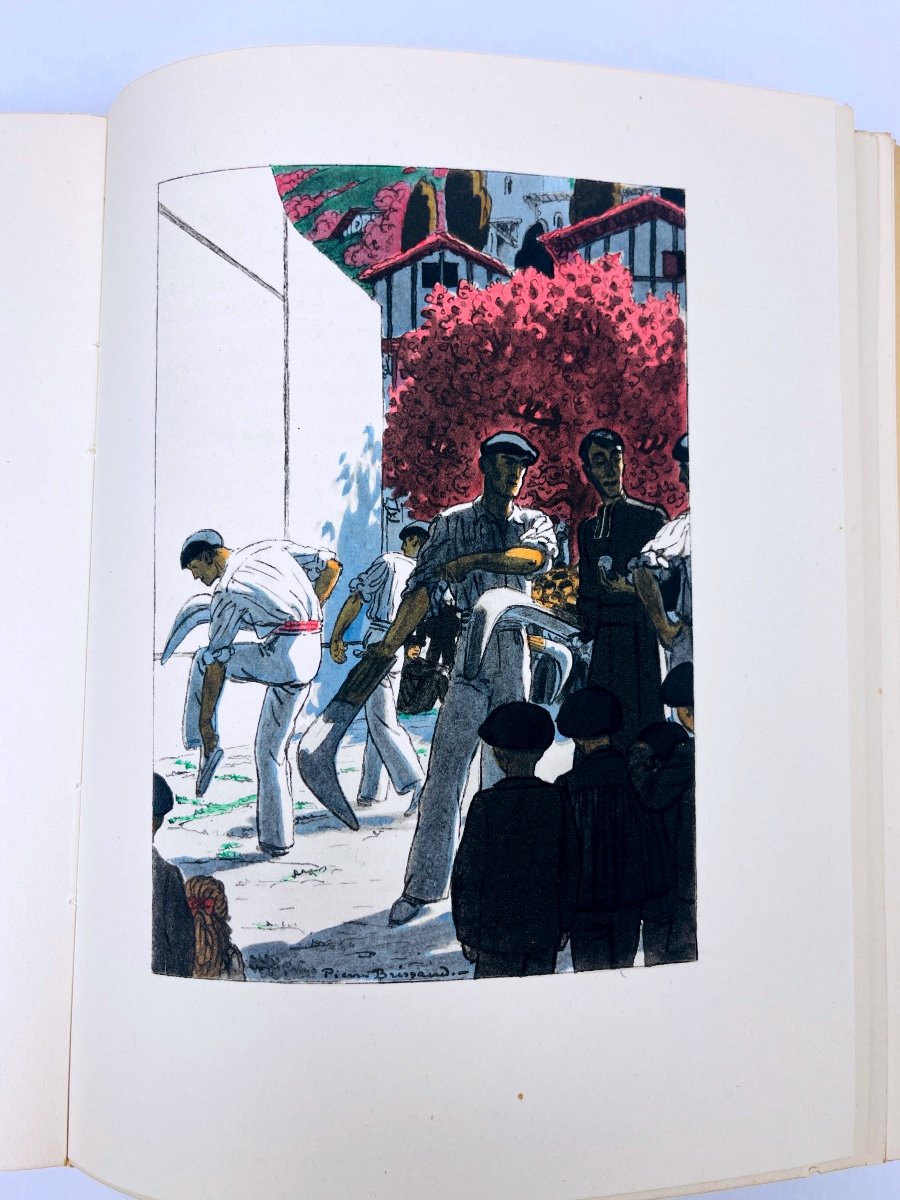 Pierre Loti Ramuntcho Illustrations By Pierre Brissaud Calmann-lévy 1937-photo-4