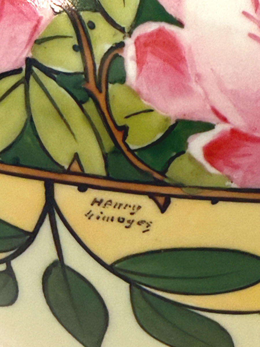 Limoges Porcelain Vase T & V - Tressemann & Vogt - Maury Limoges-photo-2