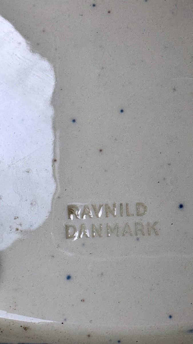 Ravnild Danmark Important Ceramic Dish By Svend P. Jorgensen-photo-4