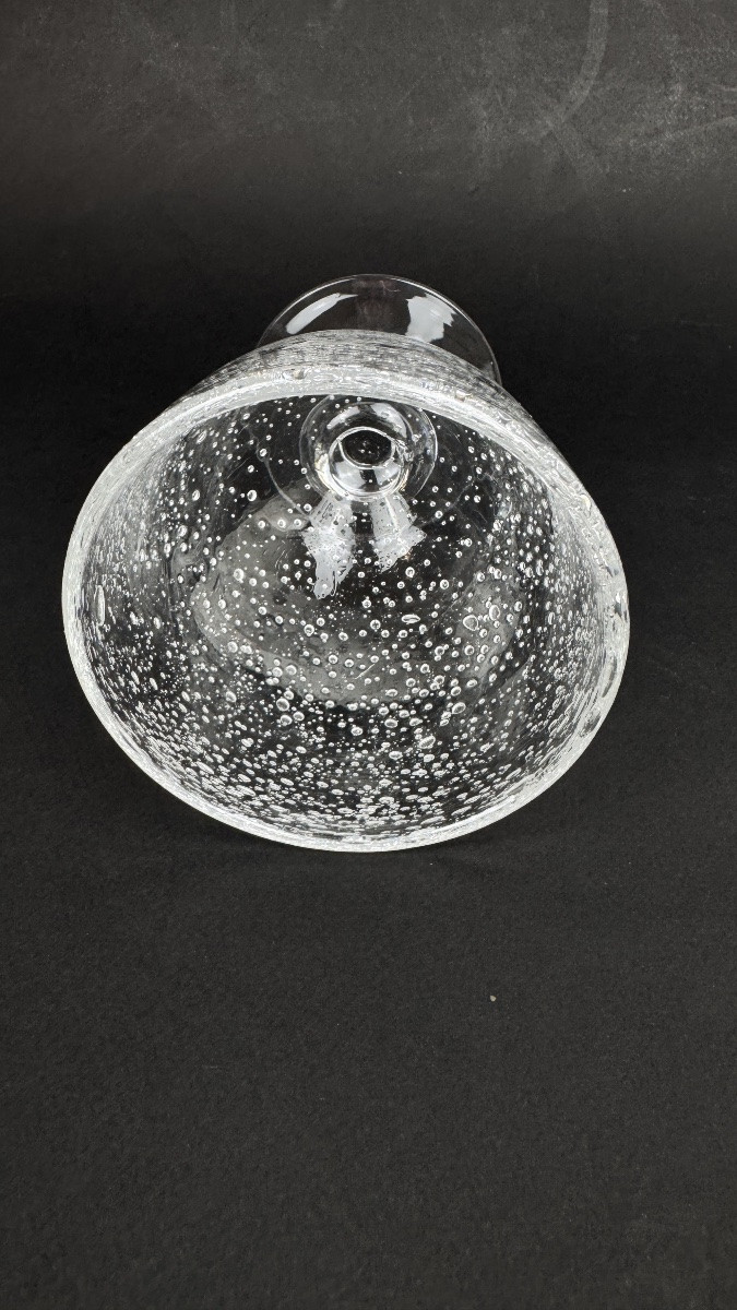 Suite de 6 verres bullés dans le goût de Biot-photo-7