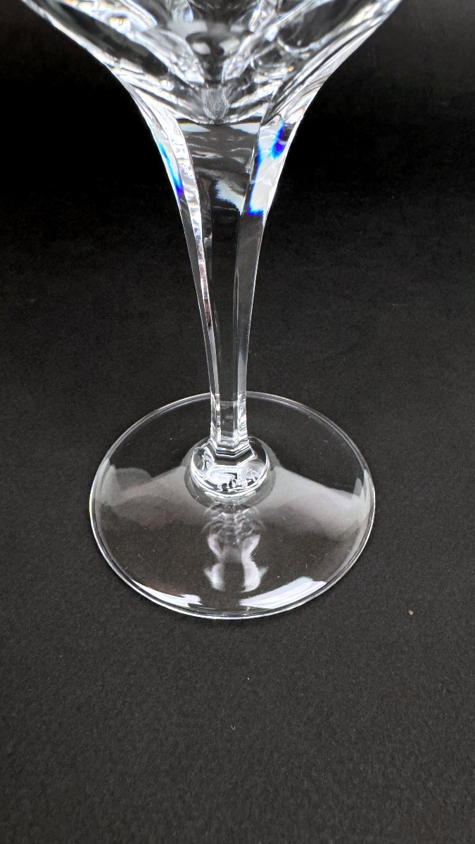Lalique Set Of 6 Tuileries Model Water Glasses-photo-3