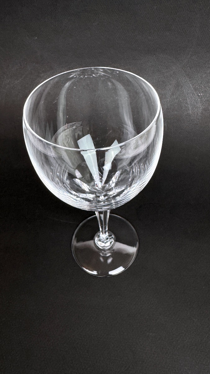 Lalique Set Of 6 Tuileries Model Water Glasses-photo-4