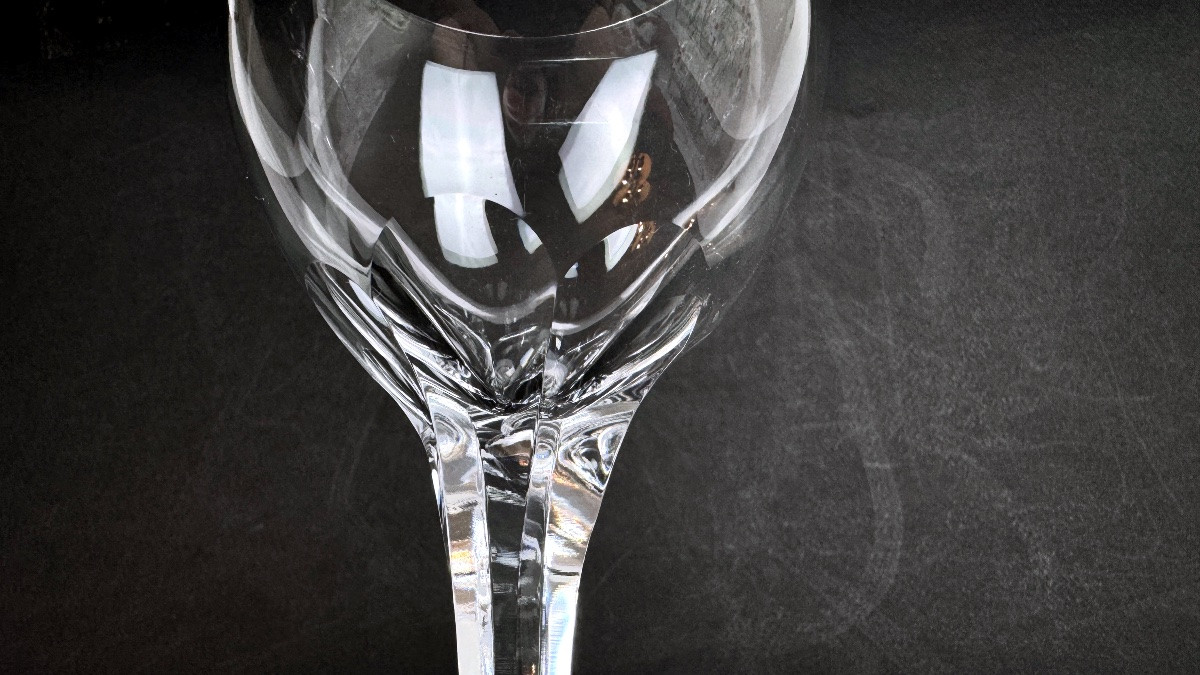 Lalique Set Of 6 Tuileries Model Water Glasses-photo-1