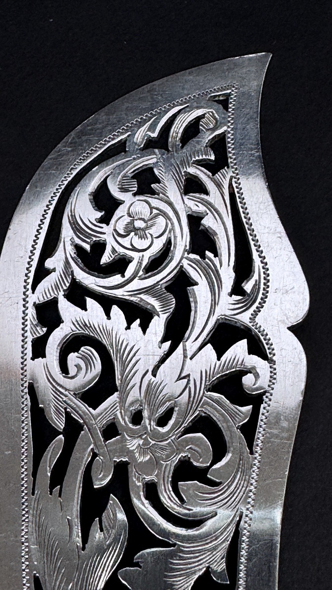 19th Century Fish Serving Cutlery-photo-4