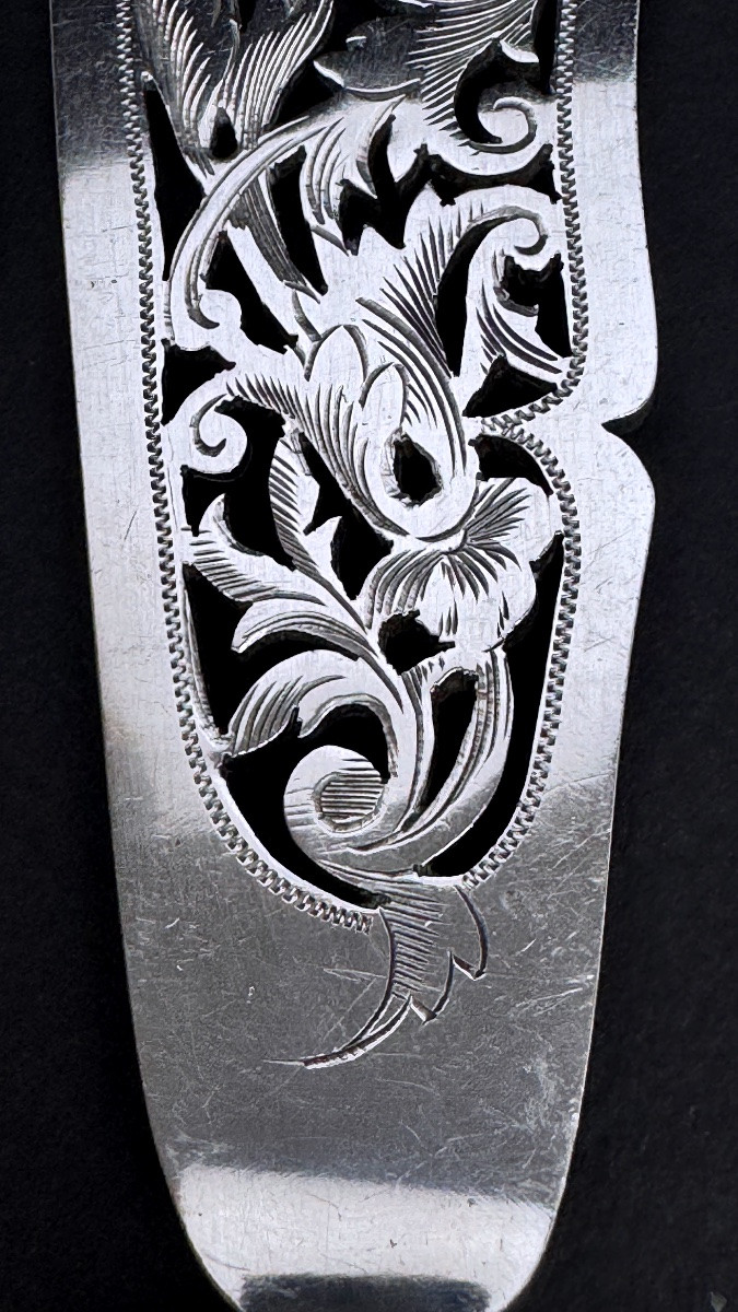 19th Century Fish Serving Cutlery-photo-6