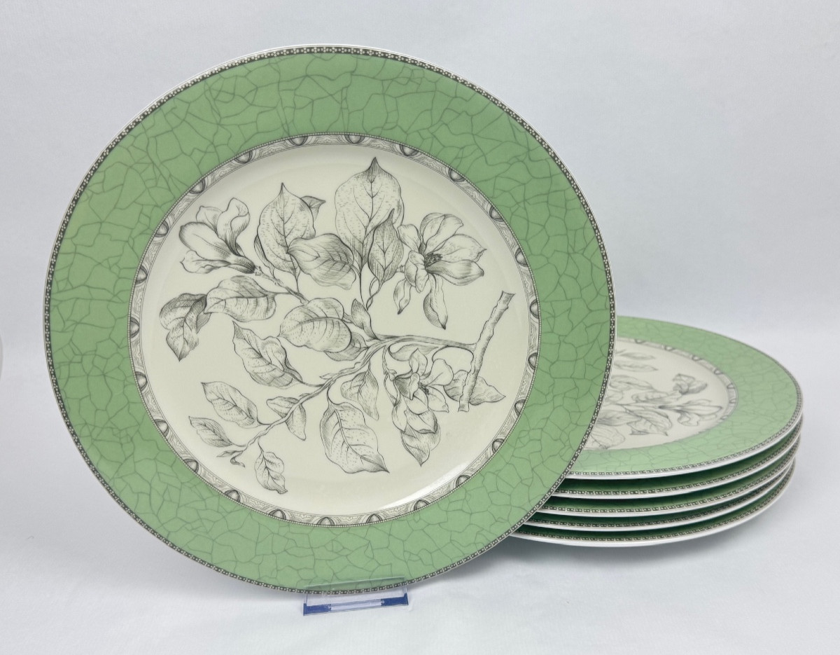 Pierre Frey For Philippe Deshoulières, 6 Lorraine Model Dpresentation Plates