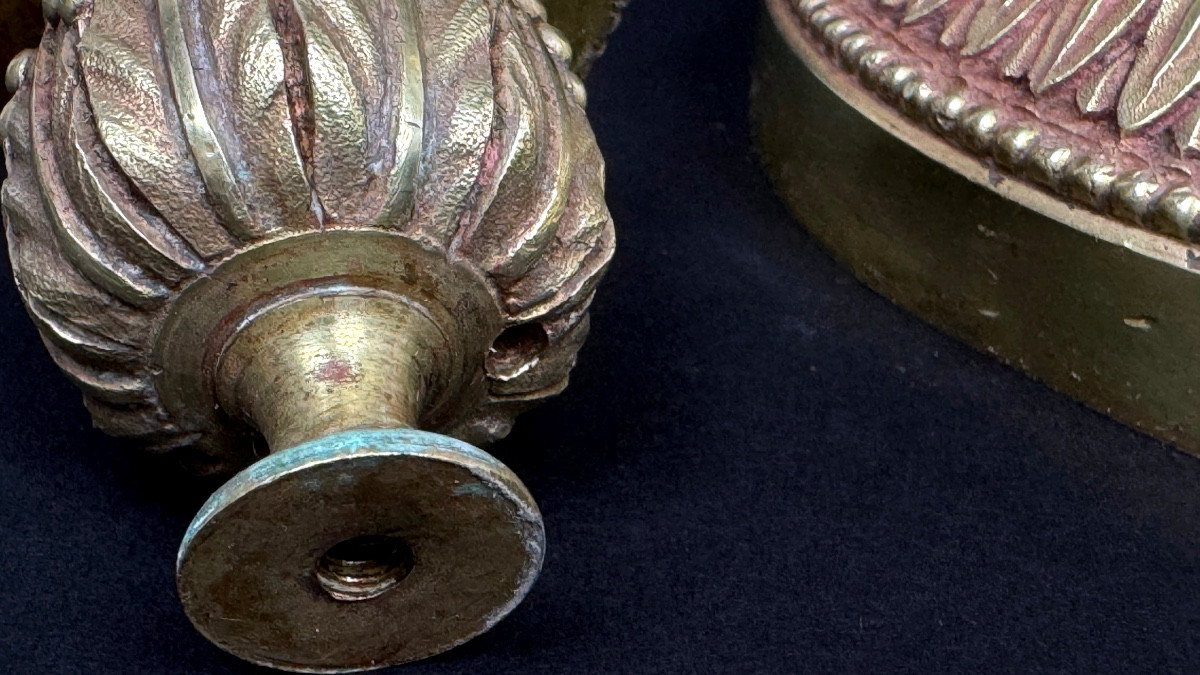 Gilded Bronze Hot Water Bottle Lamp-photo-6