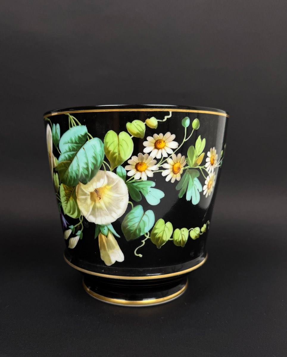 Haviland, paire de cache-pots en porcelaine de Limoges-photo-3
