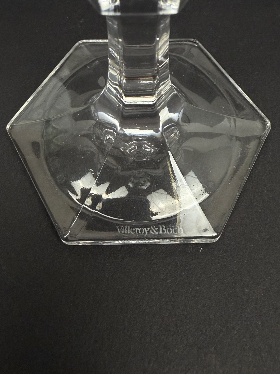 Villeroy & Boch, suite de 6 flûtes à champagne modèle Miss Desiree-photo-1