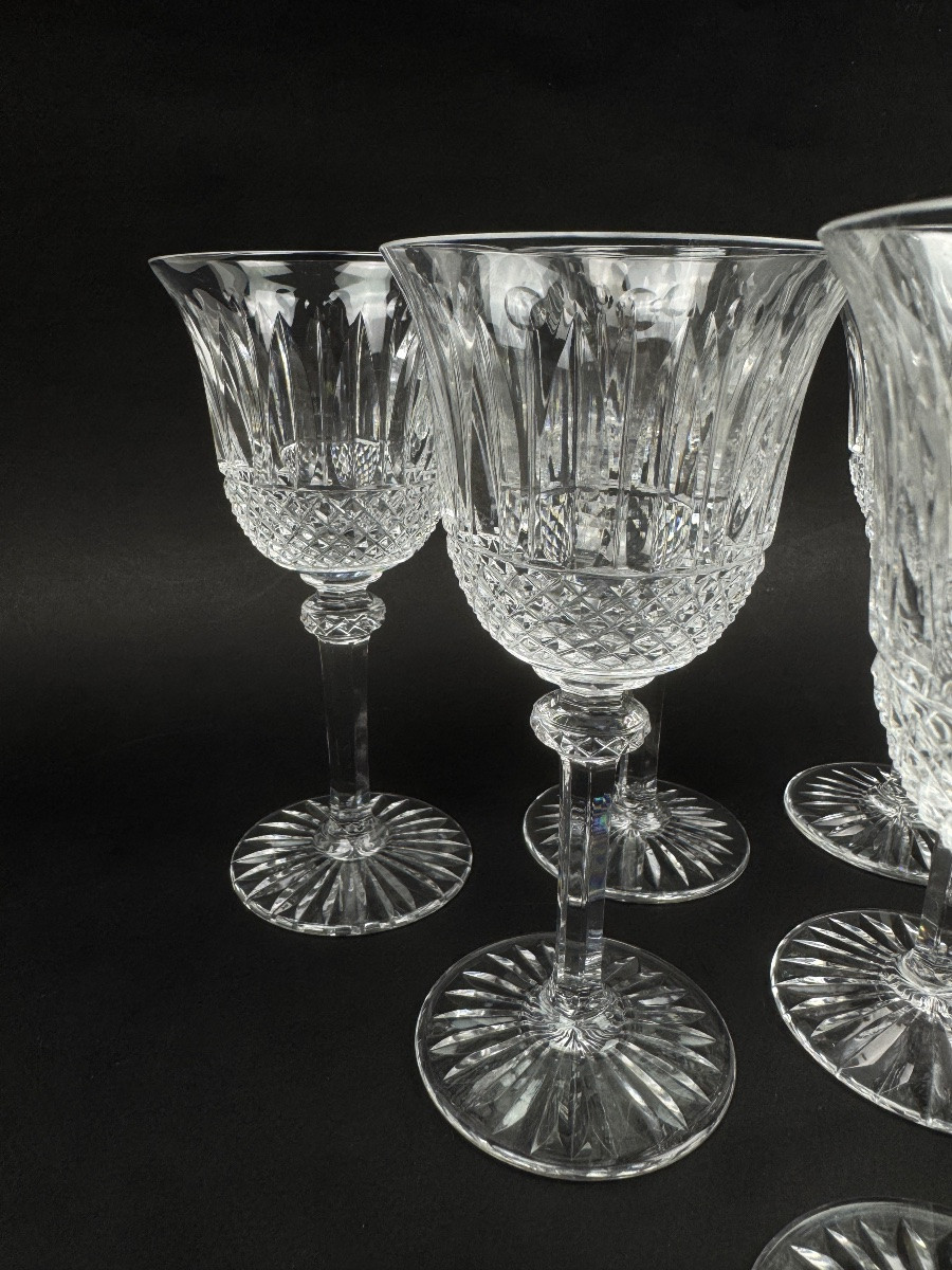 Saint-Louis, modèle Tommy, suite de 6 verres à eau-photo-4