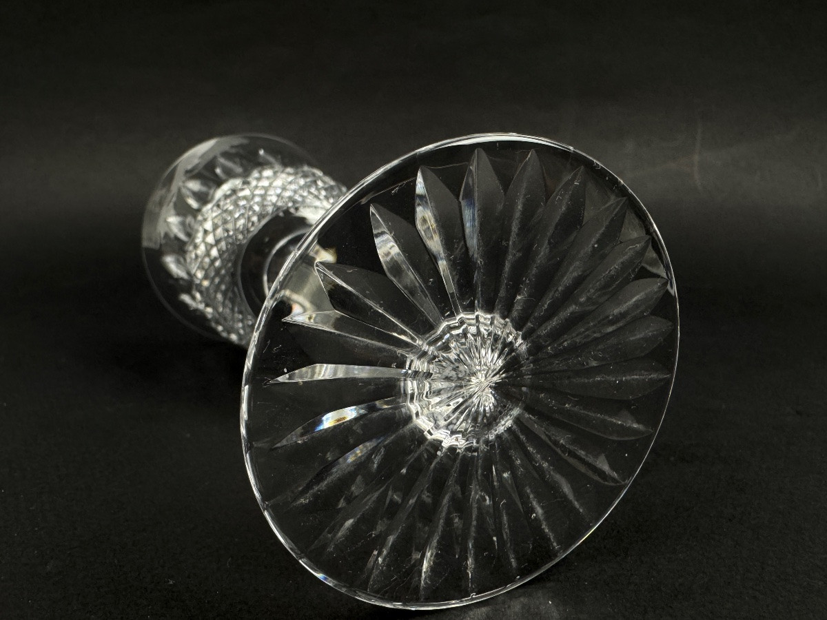 saint-Louis, modèle Tommy, suite de 6 verres à vin blanc, taille 4-photo-3