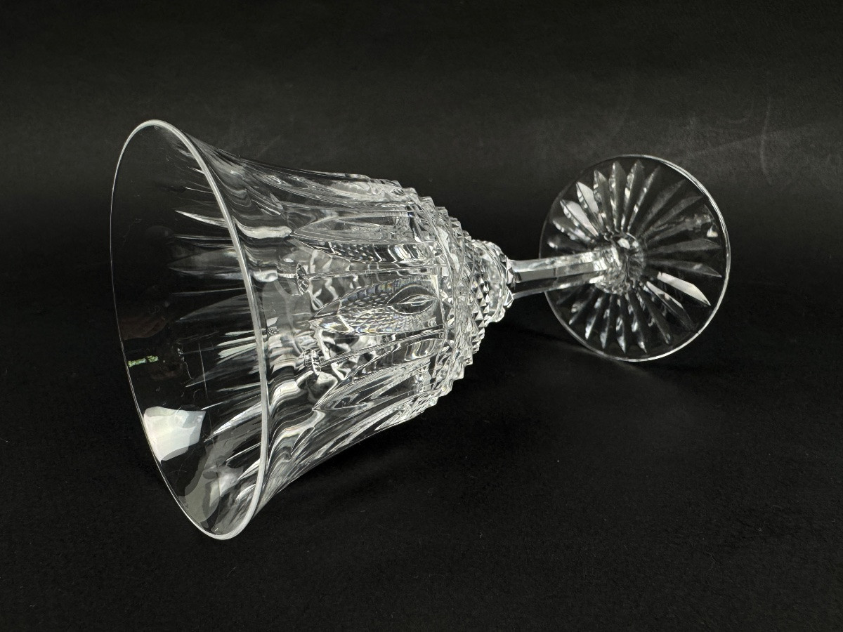 saint-Louis, modèle Tommy, suite de 6 verres à vin blanc, taille 4-photo-4
