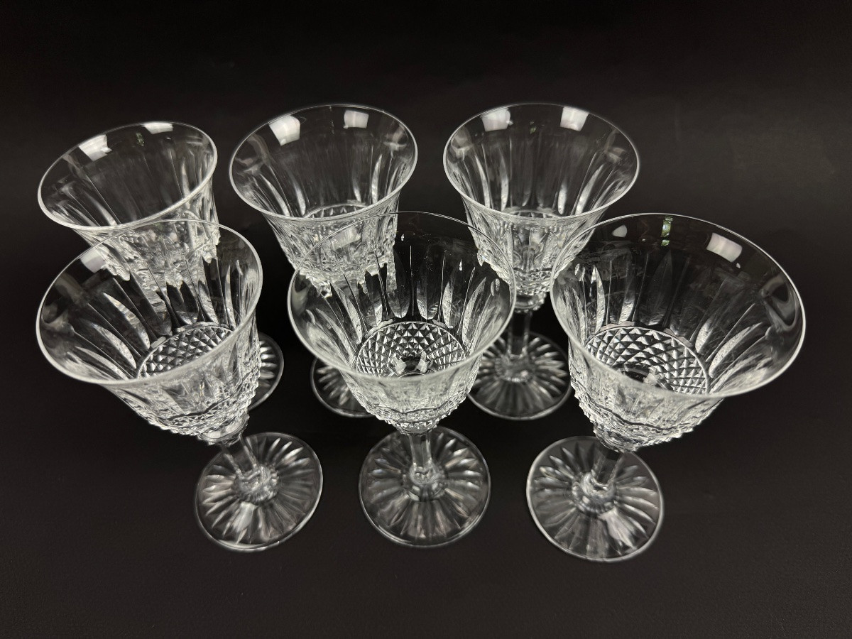 Saint-louis, Tommy Model, Set Of 6 Porto Glasses, Size 5-photo-2
