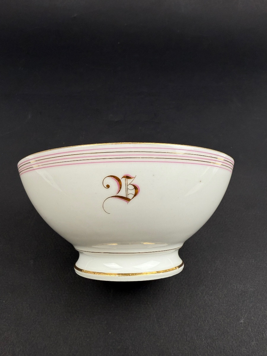Pair Of Paris Porcelain Bowls-photo-2