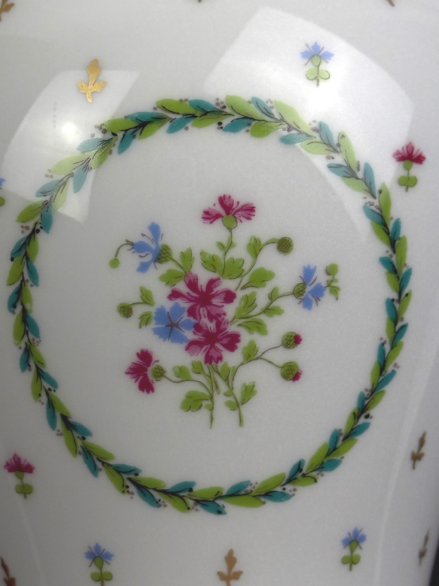 Haviland, Limoges Porcelain Vase, Vieux Paris Green Model-photo-2