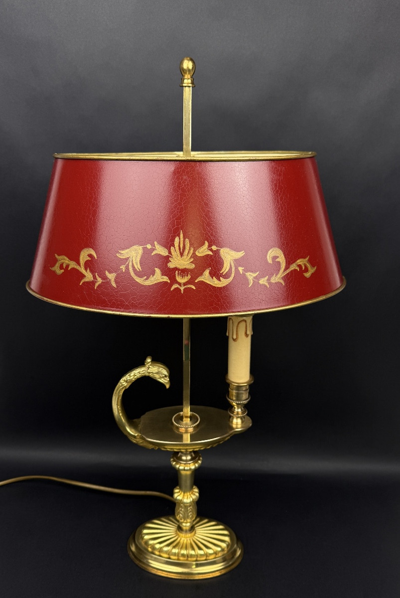 Lucien Gau – Directoire Hot Water Bottle Lamp, Model 16031