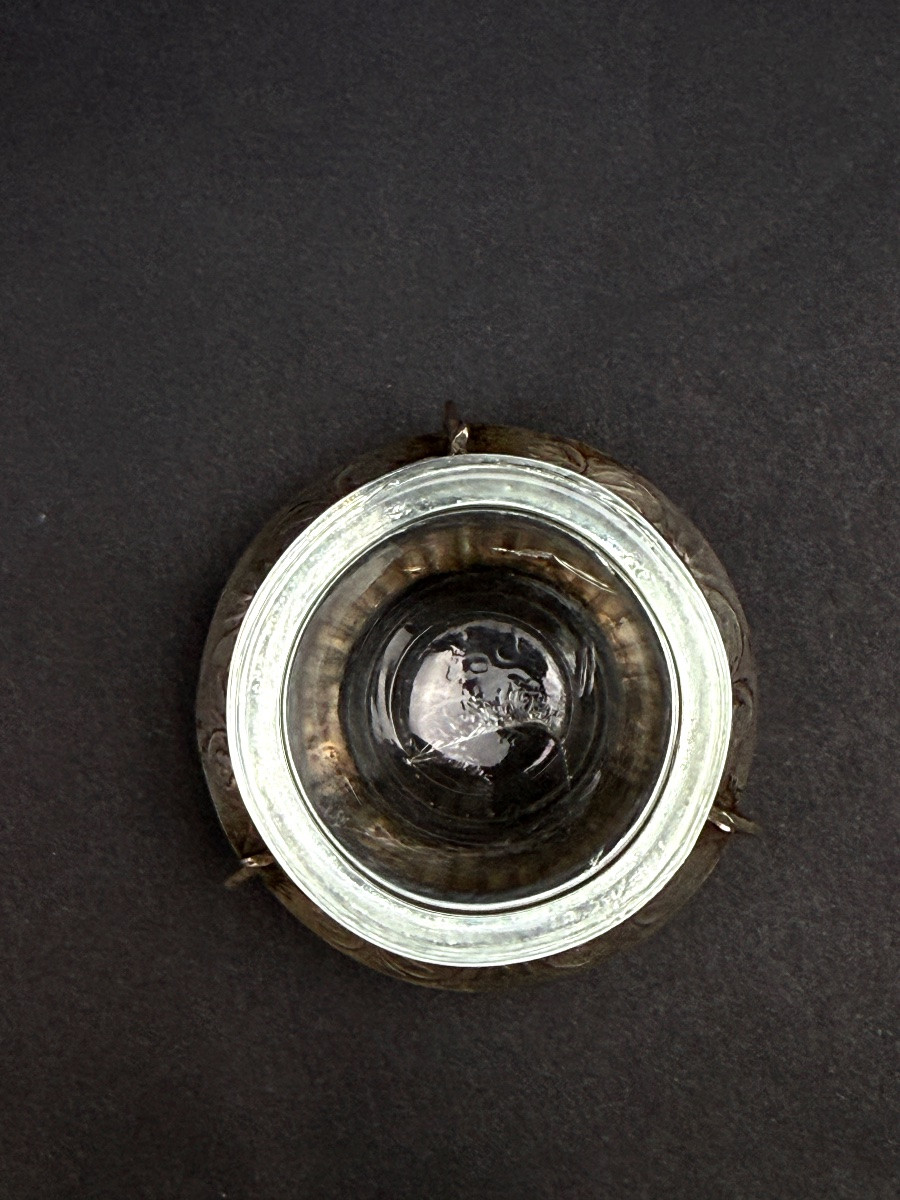 Paire de salerons en argent russe Hommet-photo-3