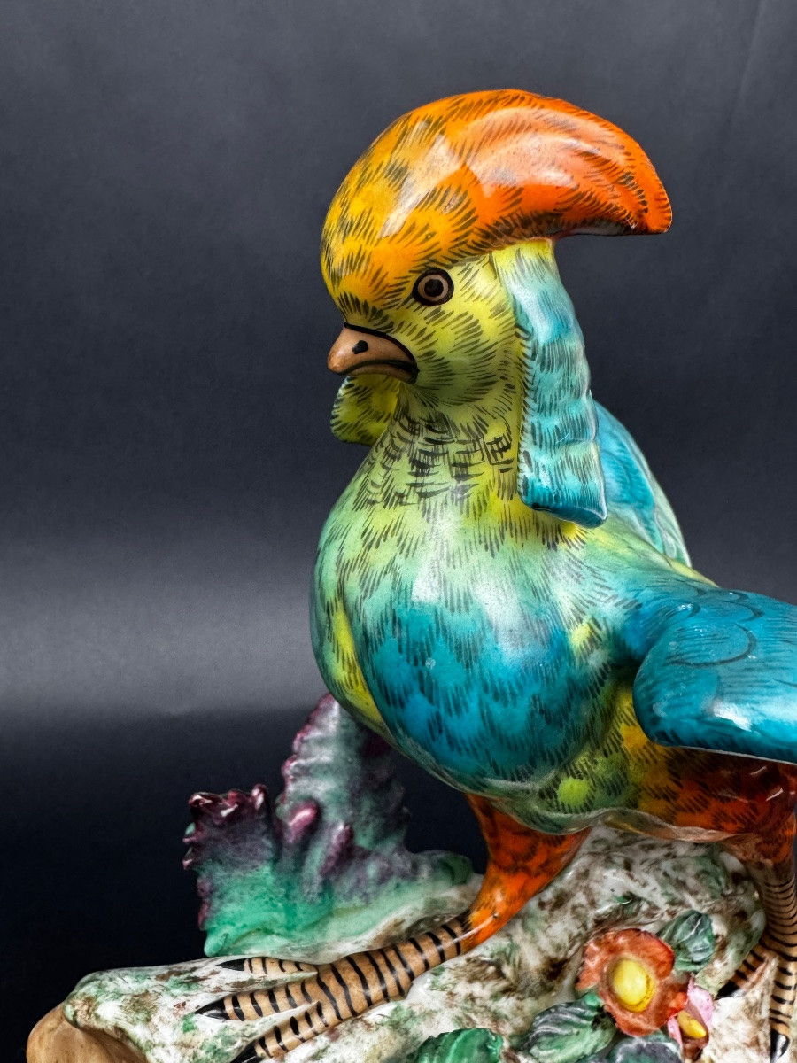 Samson, Pair Of Porcelain Pheasants-photo-5