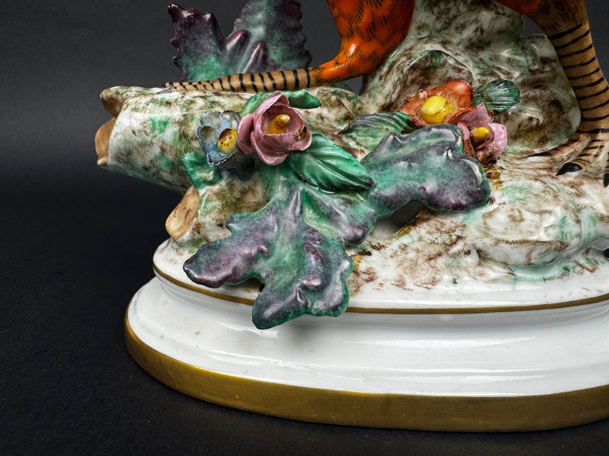 Samson, Pair Of Porcelain Pheasants-photo-6