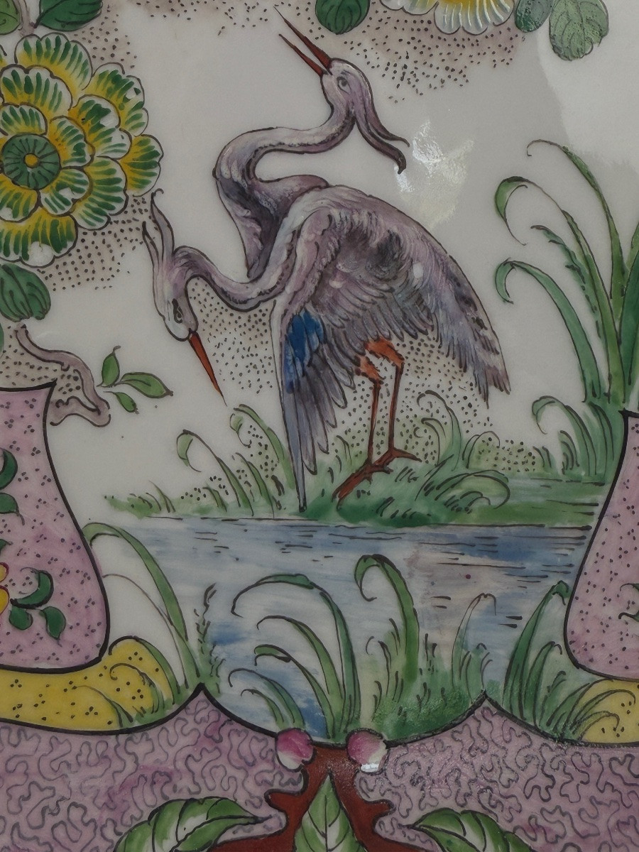 Limoges Porcelain Dish, Henri Creange-photo-6
