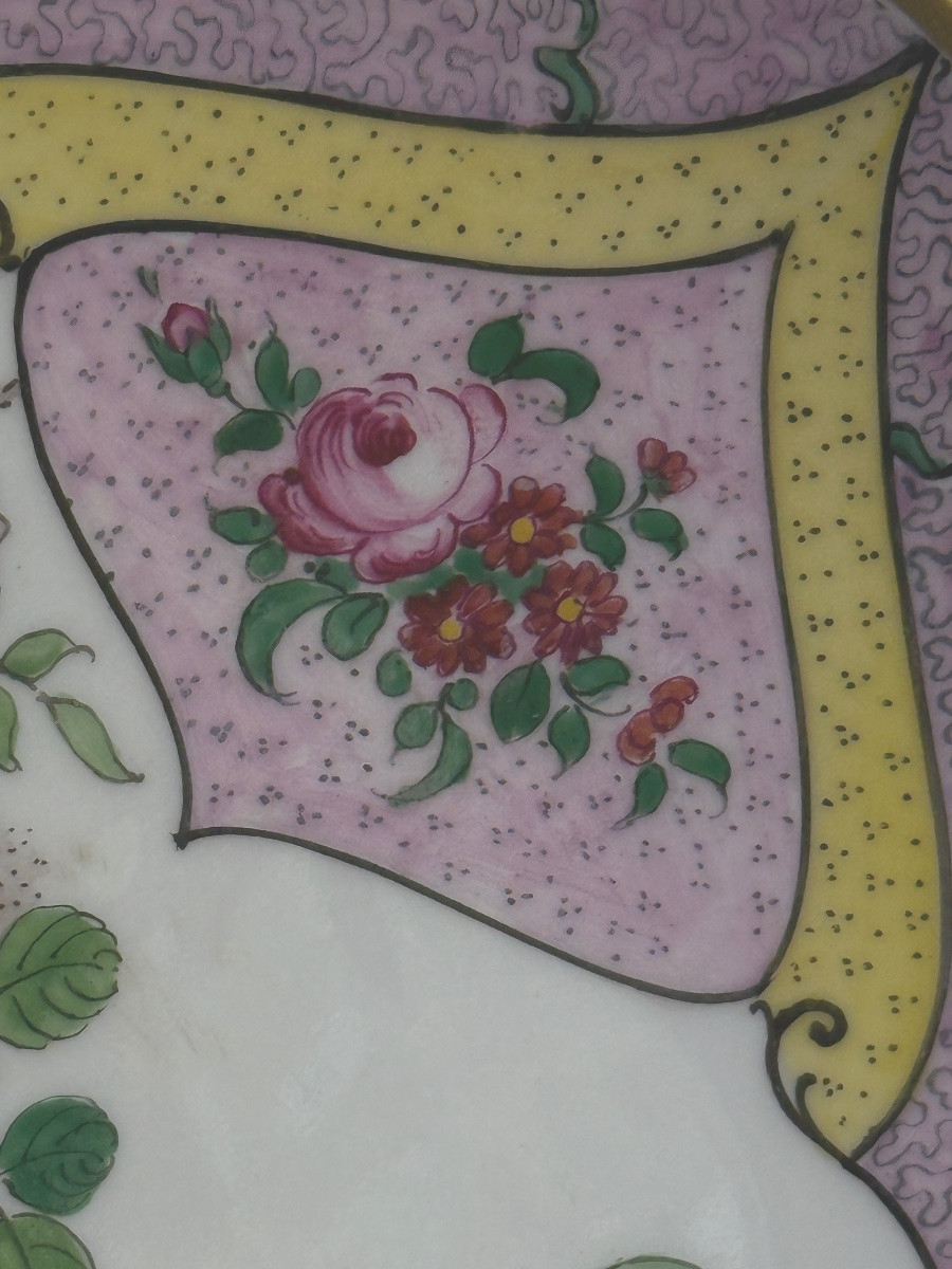 Limoges Porcelain Dish, Henri Creange-photo-7