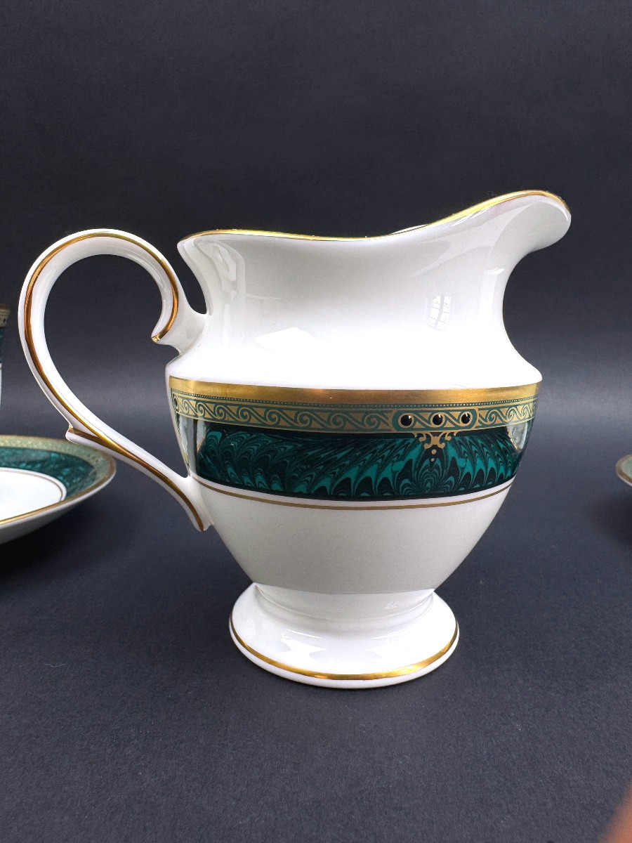 Suite de 2 tasses à thé et 1 pot à lait Lenox Classics Collection Classic Edition USA-photo-3