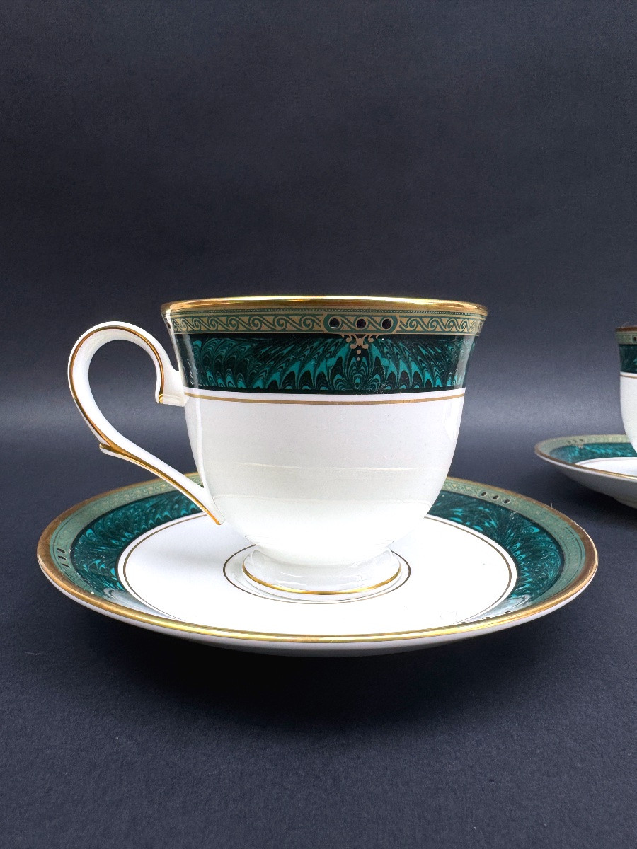 Suite de 2 tasses à thé et 1 pot à lait Lenox Classics Collection Classic Edition USA-photo-1