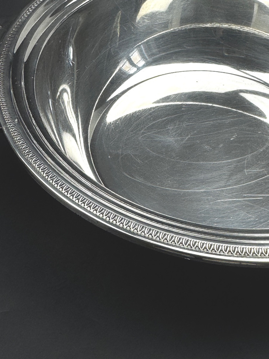 Silver-plated Vegetable Dish, "malmaison" Model, Goldsmith Wiskemann-photo-2
