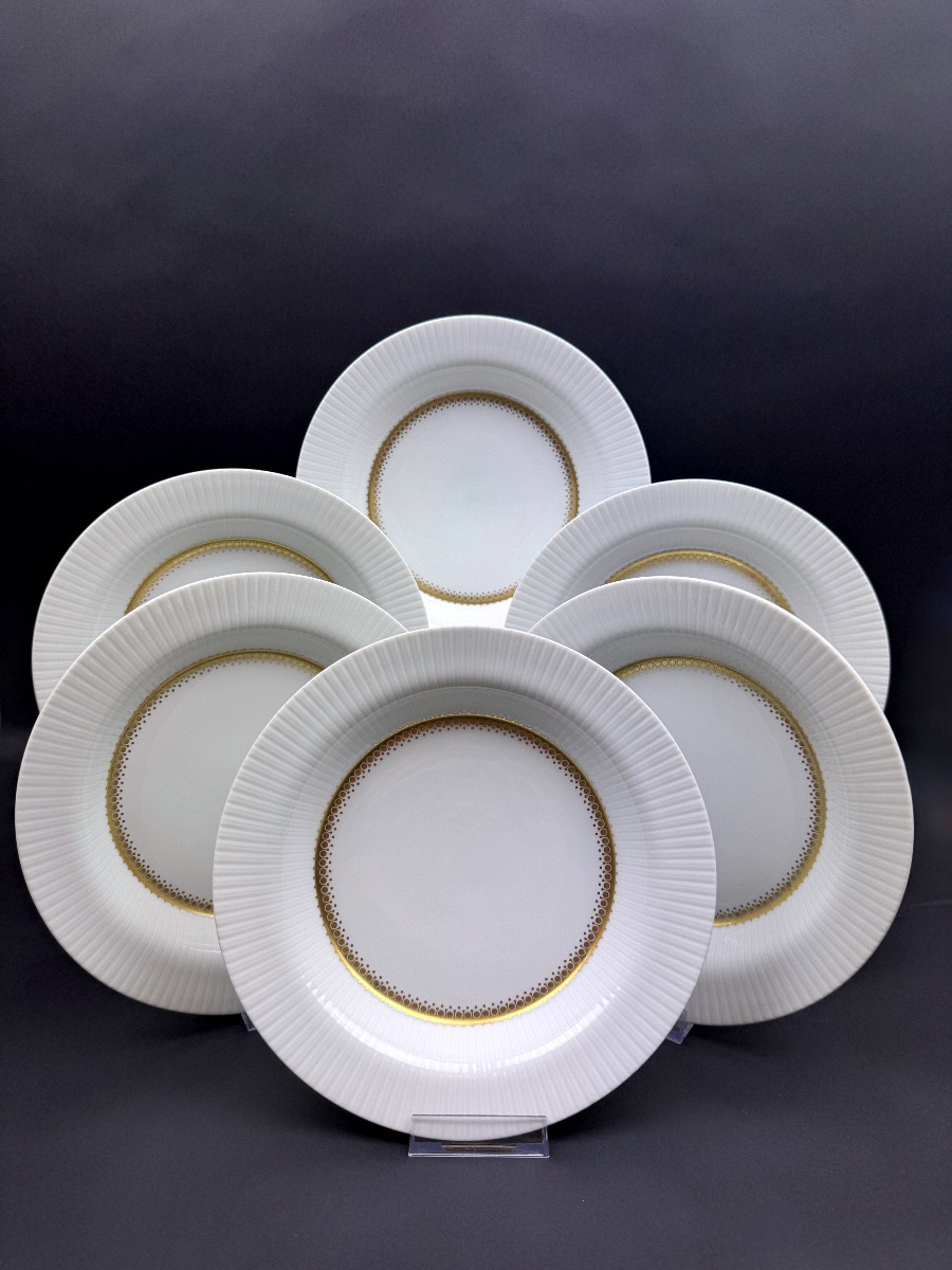 Rosenthal Tapio Wirkkala 6 assiettes creuses Ondulation Studio-Linie