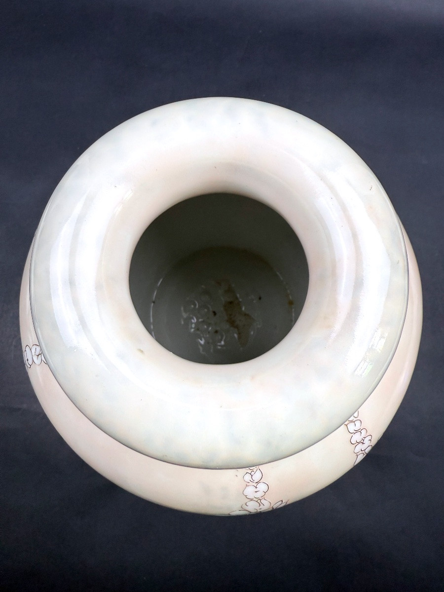 Camille Tharaud, Limoges, vase de forme amarante à col ourlé-photo-2