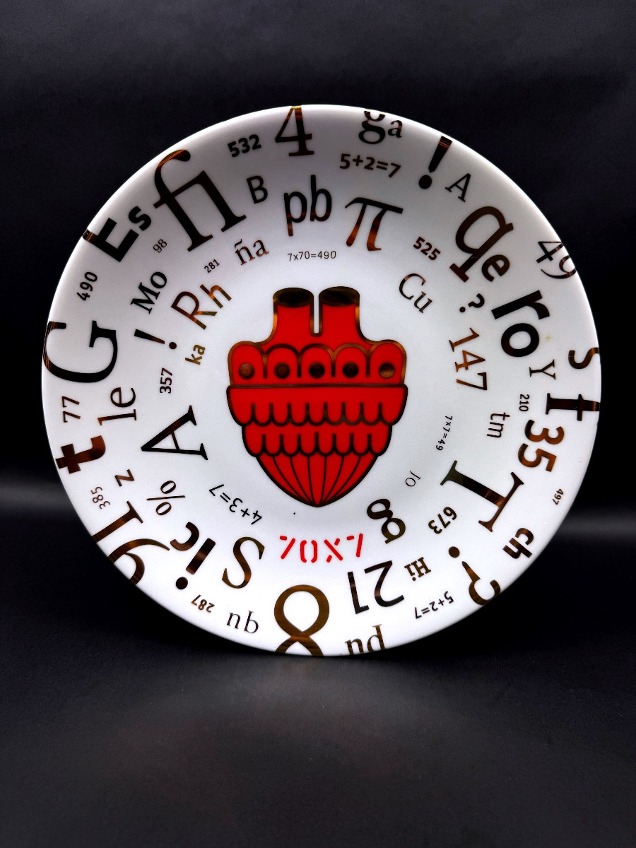 Assiette Royale Limoges Orta Escuela 21 édition Mexique