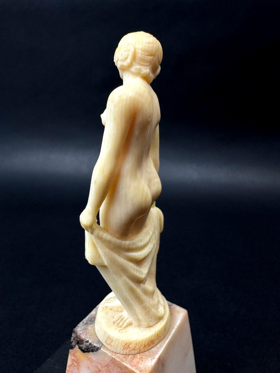 D. Chiparus (1886-1947) – Jeune femme nue, vers 1930 -photo-1